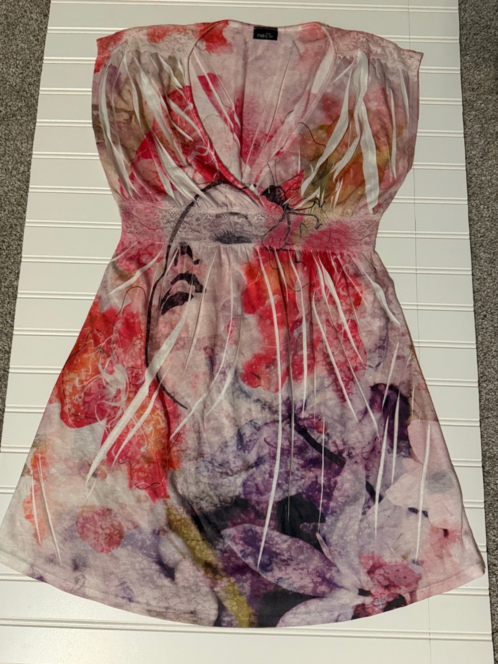 Vintage Rue21 abstract shirt